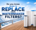 Image of watermaker filters on a boat